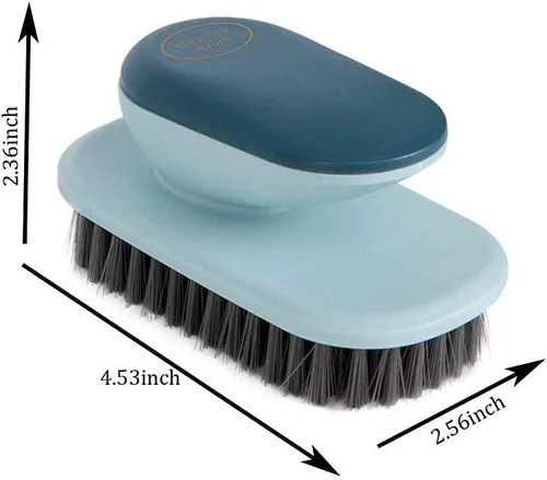 Vista 7 de Cepillo de lavado para zapatos, cepillo de limpieza de zapatos, cepillo para manchas, limpieza del hogar, ropa, zapatos, cepillos de limpieza