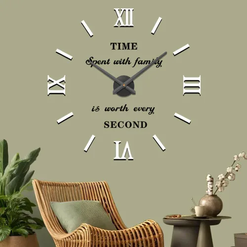 Vista 10 de VANGOLD Reloj de pared para decoración de sala de estar, regalo