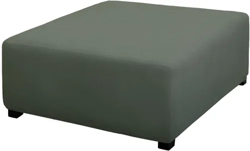 Vista 34 de PureFit Funda otomana súper elástica de ajuste perfecto cuadrada - Fundas otomanas para taburete y muebles plegables de almacenamiento para sala