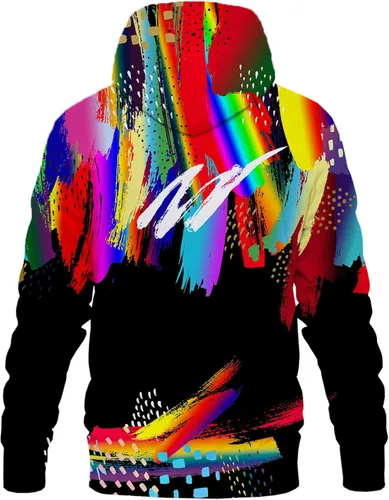 Vista 5 de YAJOOEY - Sudadera con capucha unisex con estampado 3D para hombres y mujeres.
