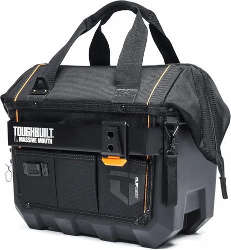 Vista 13 de ToughBuilt ClipTech - Bolsa de herramientas de boca masiva de 12 pulgadas