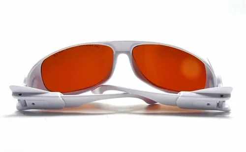 Vista 4 de 2 pares de gafas de seguridad láser 532nm 980nm 1064nm gafas protectoras 190nm-540nm y 900nm-1700nm CE YAG OD4+