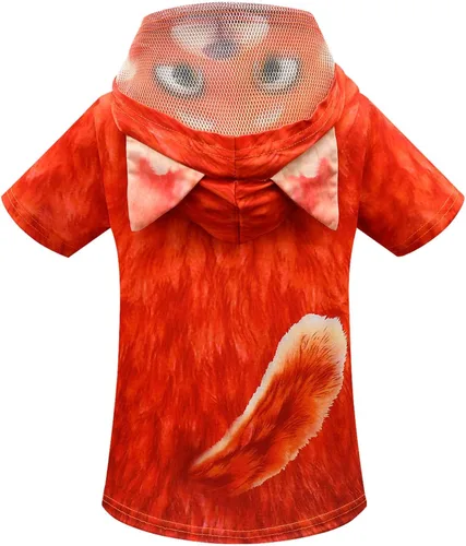 Vista 2 de Camiseta gráfica de verano para niñas, diseño de dibujos animados