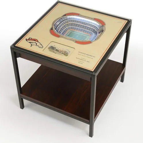 Vista 22 de YouTheFan NFL - Mesa auxiliar iluminada StadiumViews de 25 capas