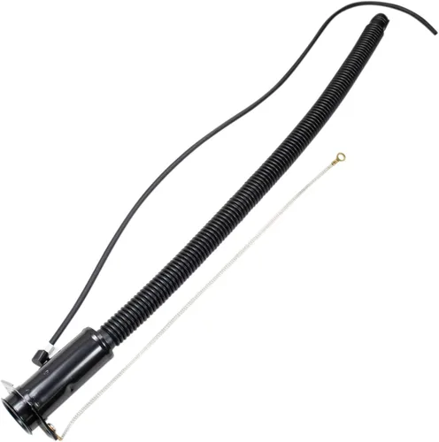 Vista 86 de TRQ Cuello de llenado de depósito de combustible, color negro, compatible con Mercury Villager Nissan Quest 1999-2002