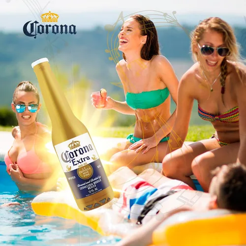 Vista 9 de Corona - Altavoz Bluetooth para botella de cerveza, rango de 30 pies, tiempo de reproducción de 3 horas