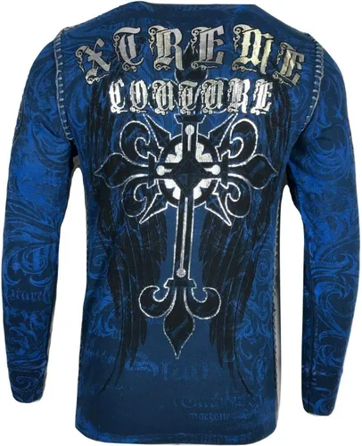 Vista 3 de Xtreme Couture by Affliction - Camisa térmica para hombre Hercules