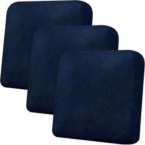 Vista 25 de Funda de cojín para sofá con aspecto de cuero, 1 unidad, elástica, para sala de estar, funda de cojín individual para sofá, protector de asiento
