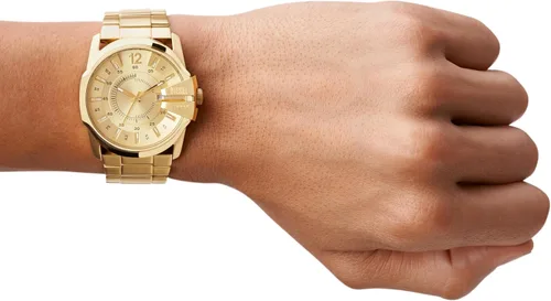 Vista 4 de Diesel Master Chief Watch for Men, Stainless Steel Three-Hand Analog Men's Watch