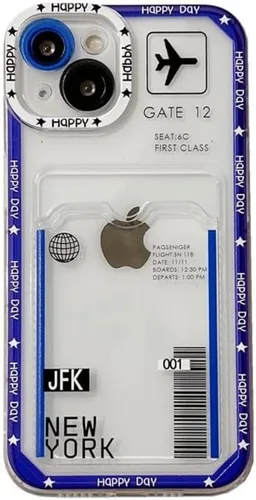 Vista 3 de RICHTRUE Funda estética para teléfono con tarjetero para mujer, compatible con iPhone 16 Kpop Photocard (5, iPhone 14Pro Max)
