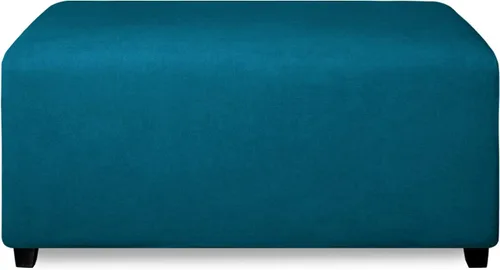 Vista 22 de PureFit Funda otomana súper elástica de ajuste perfecto cuadrada - Fundas otomanas para taburete y muebles plegables de almacenamiento para sala
