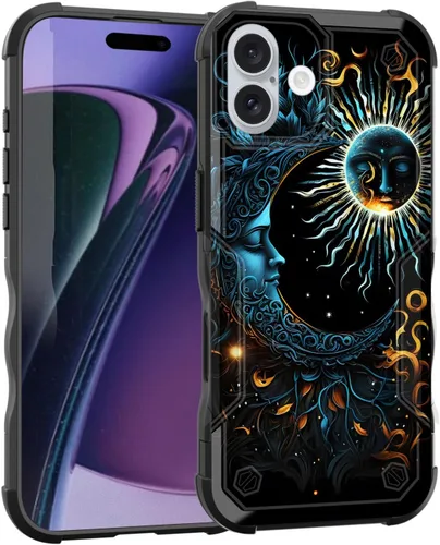 Vista 181 de Funda para iPhone Air, [doble capa] [protección contra caídas de grado militar de 10 pies] Funda resistente a prueba de golpes para iPhone Air