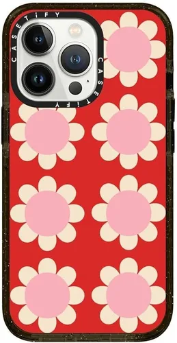 Vista 314 de CASETiFY Funda Impact para iPhone 13 [Protección contra caídas de grado militar 4X de 8.2 pies/Compatible con Magsafe] - #1 Mom - Transparente