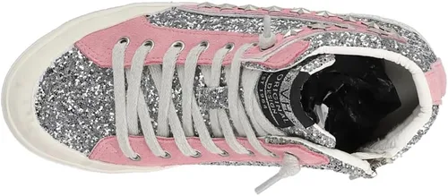 Vista 4 de VINTAGE HAVANA Women's Ilana Glitter High Top Sneakers