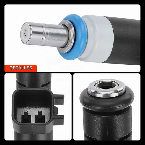 Vista 9 de A-Premium 4 agujeros 4 piezas inyectores de combustible compatibles con Jeep Compass 2007-2017, Patriot 2007-2017 y Dodge Journey 2009-2015, Avenger