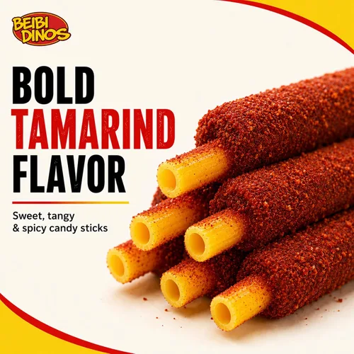 Vista 5 de Flautirriko Tarugos Tamarindo Candy Sticks 50 piezas 19.40 oz Always Fresh