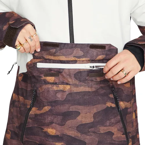 Vista 8 de Volcom Anorak - Chaqueta de invierno para mujer con espejo estándar