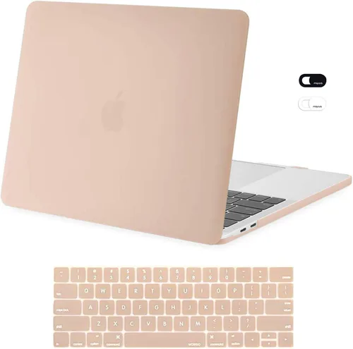 Vista 17 de MOSISO Funda compatible con MacBook Pro de 13 pulgadas M2 M1 2026 2025 2024 azul (Airy Blue)