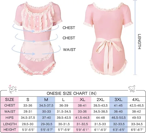 Vista 5 de Landofgenie Enterizo de algodón para mujer, overol de pijama para mujer
