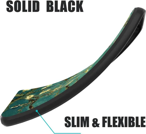 Vista 5 de CoverON Funda diseñada para Motorola Moto G Stylus 2022, funda delgada y flexible de TPU - Flor de almendra
