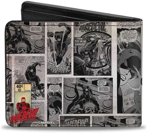 Vista 2 de buckle-down Marvel Universe cartera Daredevil Acción Pose Precio BoxC bastidor talla única Multicolor