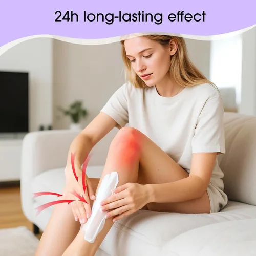 Vista 3 de MQ Crema tópica de magnesio para dormir, loción de magnesio para calambres en las piernas, relajación muscular (lavanda-120g-4.23oz)