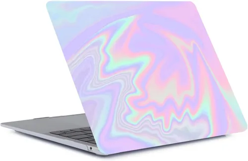 Vista 18 de Funda rígida compatible con MacBook Pro de 13 pulgadas 2012 2011 2010 2009 2008 versión A1278 con CD-ROM, funda de plástico para portátil rígida