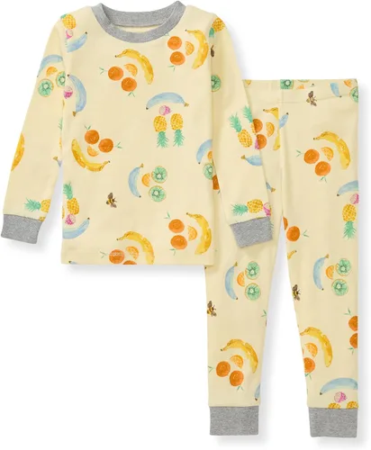 Vista 30 de Burt's Bees Baby Conjunto de Pijama de 2 Piezas para Niños con Camiseta de Manga Larga y Pantalones de Algodón Orgánico Guitarra acústica.