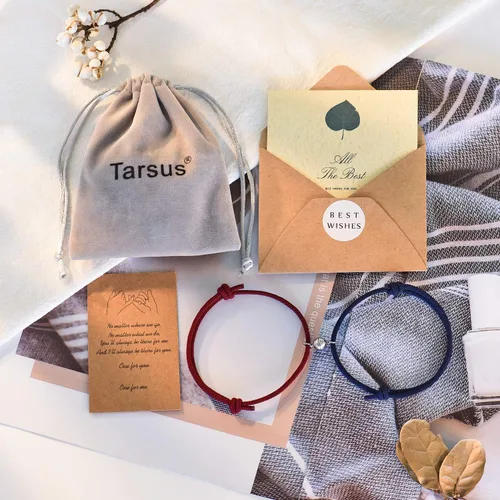 Vista 5 de Tarsus Juego de pulsera magnética para pareja votos de amor eterno joyería regalos para pareja o mejores amigos