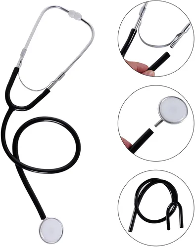 Vista 2 de Disfraz de científico médico para mujeres y hombres, para Halloween, manga de botón blanco, abrigos de laboratorio, unisex, accesorios de enfermera