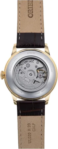 Vista 5 de Orient Bambino Version 7 Small Seconds 1.512 in Reloj de vestir automático/cuerda manual Dorado