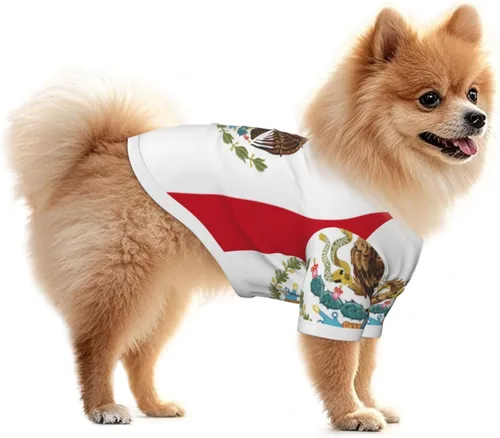 Vista 2 de SWEET TANG Camisas refrescantes para perros pequeños, de secado rápido, ropa de verano para perros pequeños, ligera, transpirable, camiseta