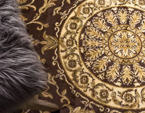 Vista 5 de Unique Loom colección Versailles - Alfombra de área con patrón de medallón, motivo floral; estilo tradicional clásico