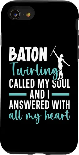 Vista 13 de Funda para iPhone 14 Baton Twirling Gymnastics Majorette Baton Twirler