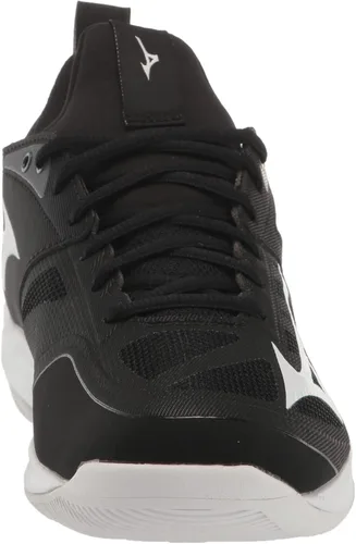 Vista 2 de Mizuno Zapatos de voleibol Wave Dimension para mujer, NegroBlanco