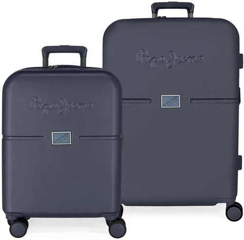 Vista 14 de Pepe Jeans Accent Adjustable Toiletry Bag, Marino, Maleta mediana, Medium suitcase