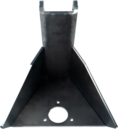 Vista 2 de Acoplador de Remolque Adaptador de Canal Vertical Compatible con Remolque de Bastidor en A de 50 Grados Componentes de 14000 LBS Solamente Base