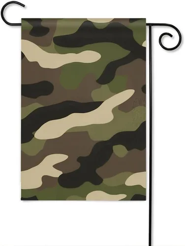Vista 7 de Moslion Bandera de jardín de oso polar, safari natural, oso polar con cachorros, banderas de nieve de doble cara, bandera de bienvenida para patio