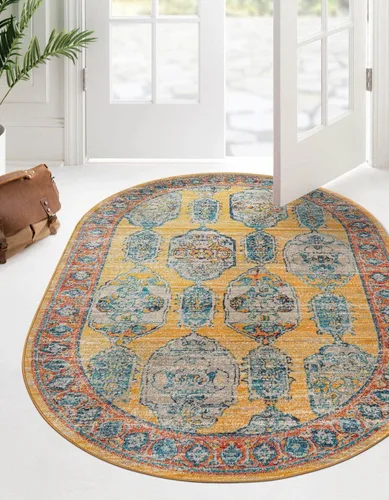 Vista 20 de Unique Loom Lola Collection - Alfombra de área, atrevida (2 pies 2 pulgadas x 3 pies 1 pulgada, rectangular, gris/marfil)