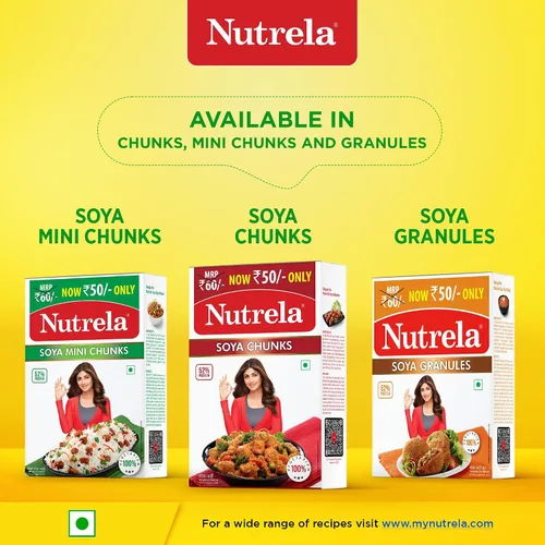 Vista 7 de Nutrela Trozos de Soja 220 gms