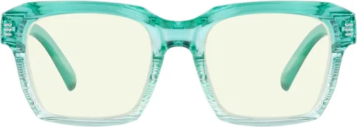 Vista 15 de Eyekepper Gafas de lectura para mujeres con bloqueo de luz azul, diseño retro, lectores de computadora - negro Negro-2002