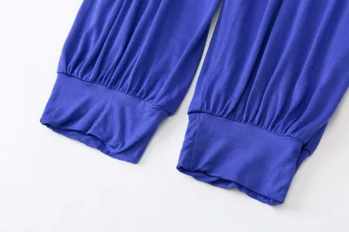 Vista 58 de Pantalones de algodón modal para mujer de AvaCostume, pantalones suaves para practicar yoga o deportes.