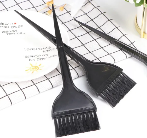 Vista 8 de Cepillo de tinte para el cabello, paquete de 12 pinceles para teñir el cabello, cepillo de tinte para aplicar color de cabello