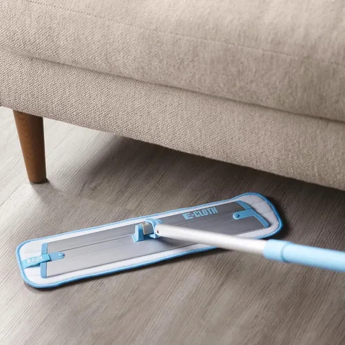 Vista 5 de E-Cloth - Trapeador de limpieza profunda duradero de microfibra húmeda - Usa con sólo agua para limpieza de suelos sin químicos, Paquete de 1