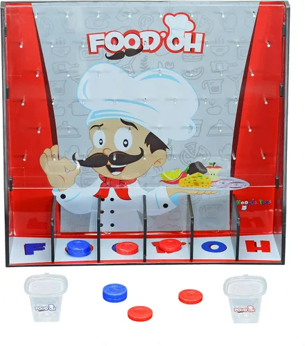 Vista 4 de Fairly Odd Novelties Food'oh Food - Juego de brebaje de alimentos - Hoopla Toys - Divertida noche de juegos familiares para niños, adolescentes