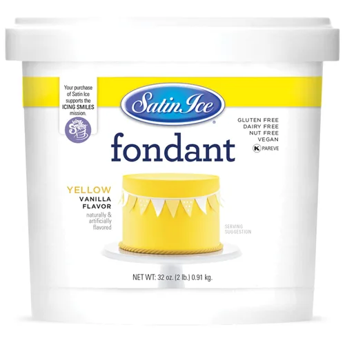Vista 14 de Satin Ice - Fondant de café moca y menta Blanco