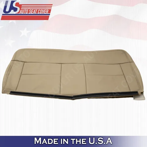 Vista 4 de Cubierta trasera de piel para el conductor Tan 2005 2006 2007 2008 Compatible con Ford F150 Lariat