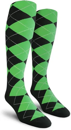 Vista 14 de Golf Knickers Calcetines Coloridos de Algodón Argyle hasta la Rodilla para Hombres, Mujeres y Jóvenes (AA-ZZ)