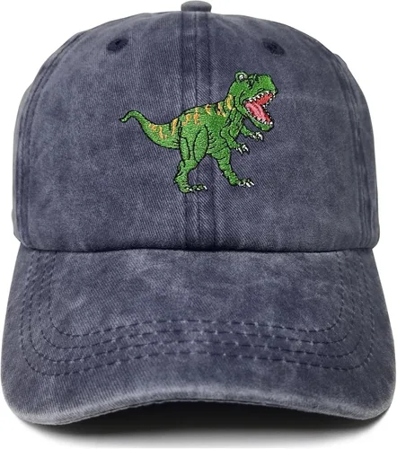 Vista 18 de Gorras de béisbol bordadas con animales para niño y niña