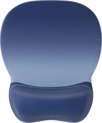 Vista 22 de MROCO - Alfombrilla ergonómica para mouse con reposamuñecas de gel, 9.4 x 8.1 pulgadas, color negro Ergonomic Shape Design for Pain Relief